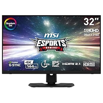 MSI Optix MPG321UR-QD 32-Inch 4K UHD Gaming Monitor